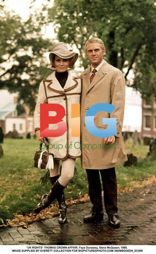 Faye Dunaway and Steve McQueen in The Thomas Crown Affair