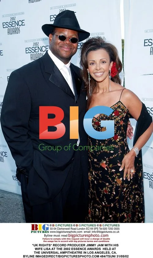 Jimmy Jam and Lisa at Essence Awards 2002