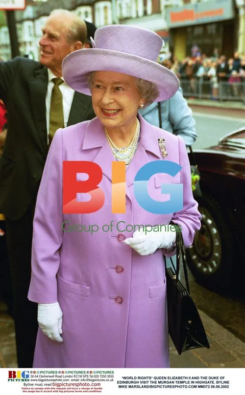 Queen Elizabeth II and Duke of Edinburgh in Highgate