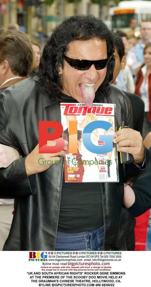 Gene Simmons at Scooby Doo Movie Premiere