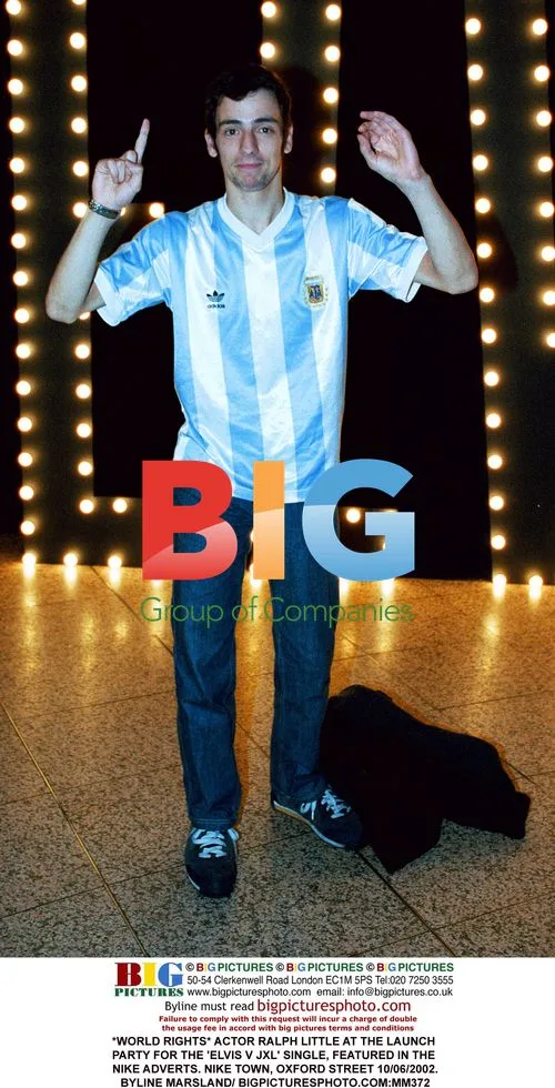 Ralph Little at 'Elvis v JXL' single launch