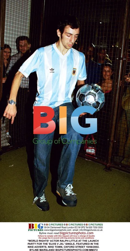 Ralph Little at 'Elvis v JXL' single launch