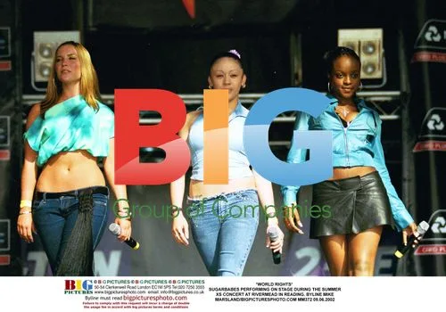 Sugababes Performing on Stage at Summer XS Concert
