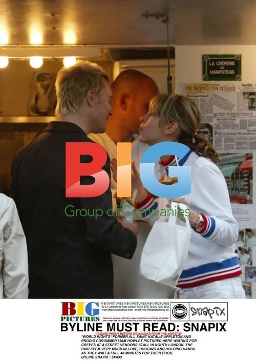Natalie Appleton and Liam Howlett at Street Vendor