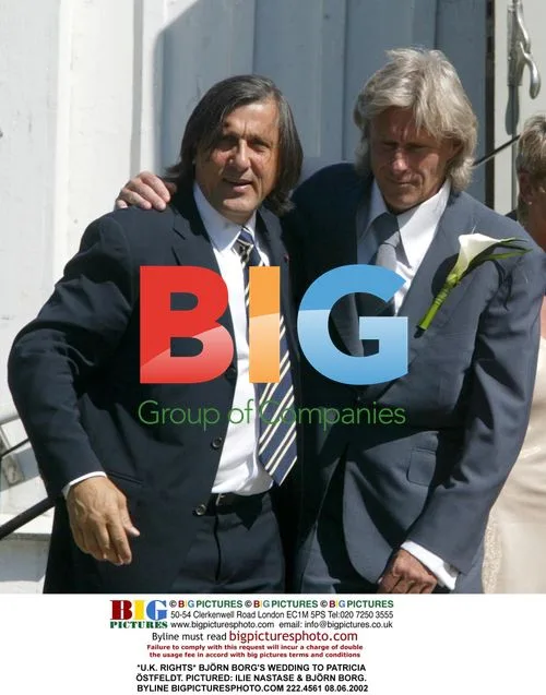 Borg\'s Wedding: Ilie Nastase and Bjrn Borg