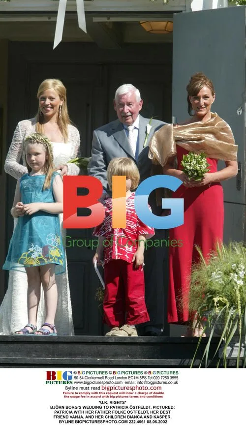 Bjorn Borg"s Wedding to Patricia Ostfeldt