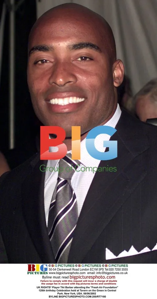 Tiki Barber at Fresh Air Foundation Event