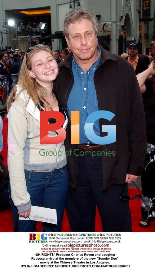 Producer Charles Roven and daughter Rebecca at Scooby Doo premiere