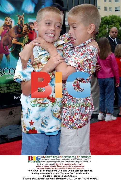 Cole and Dylan Sprouse at 'Scooby Doo' Premiere