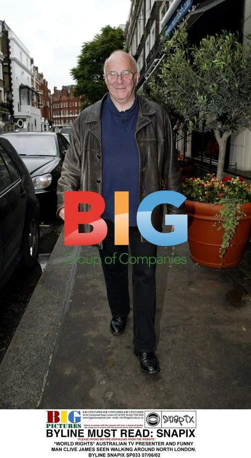 Clive James Walking in North London