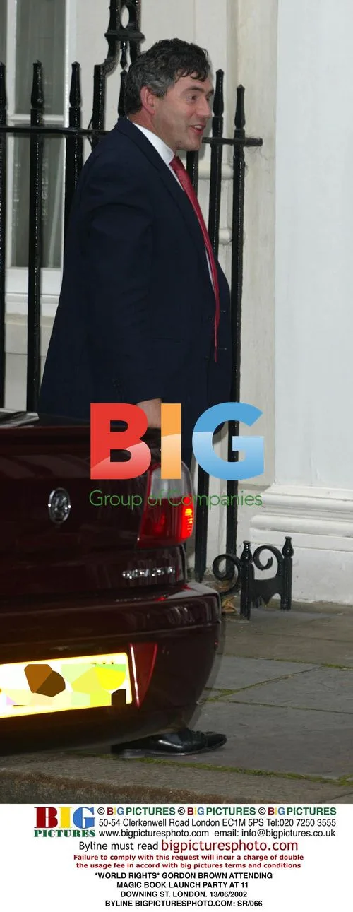 Gordon Brown at Book Launch Party