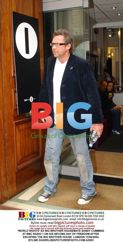 Ex Big Brother Star Sandy Cumming at BBC Radio 1