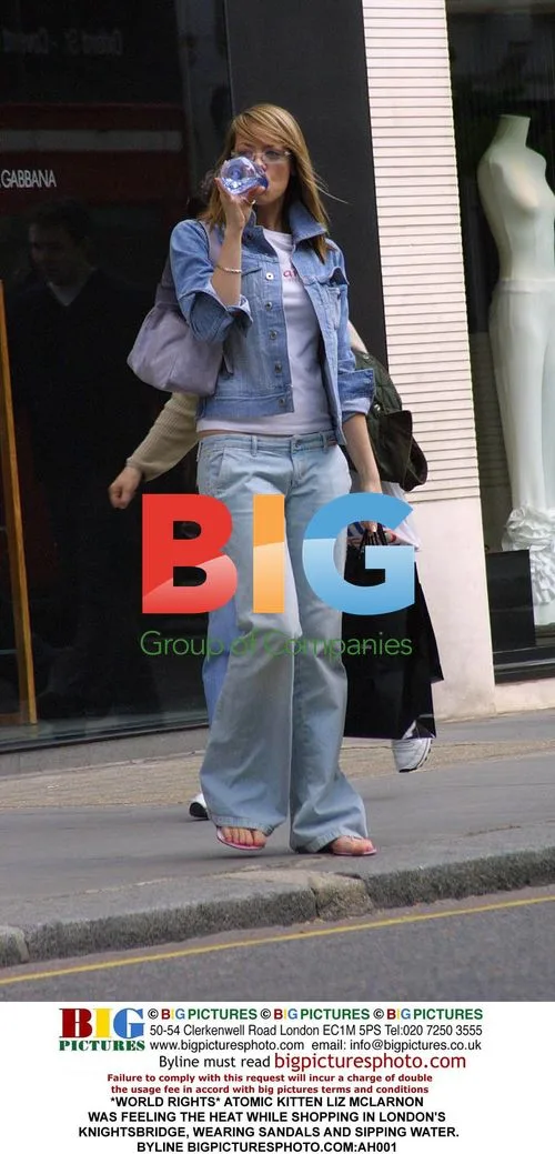 Liz McClarnon Shopping in London