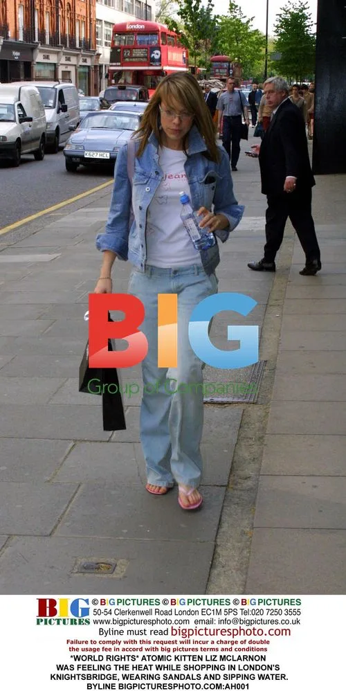 Liz McClarnon Shopping in London