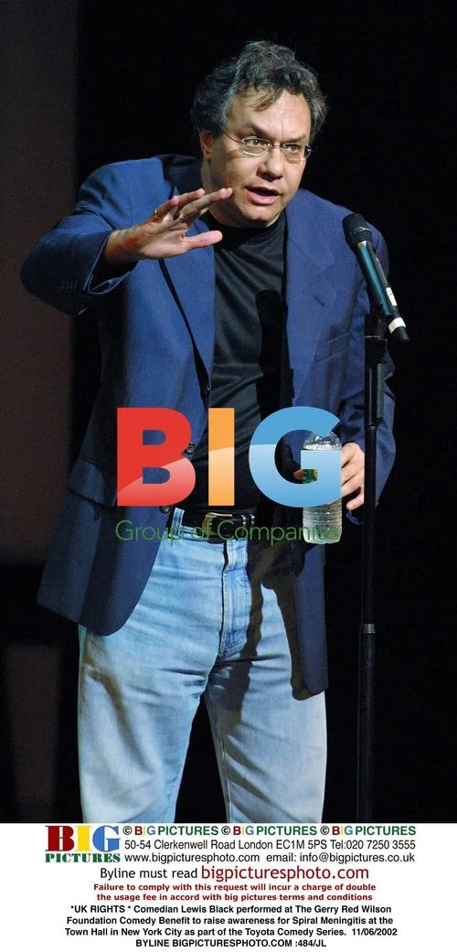 Lewis Black Performs at Comedy Benefit