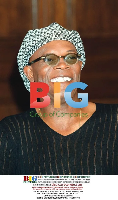 Samuel L. Jackson promoting "51st State" in Paris