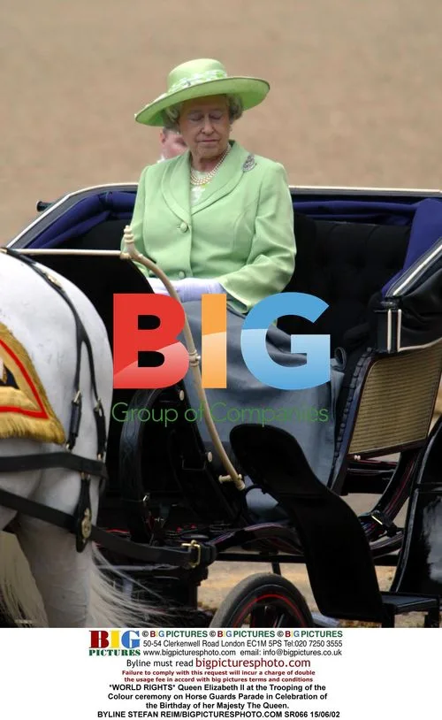 Queen Elizabeth II at Trooping of the Colour