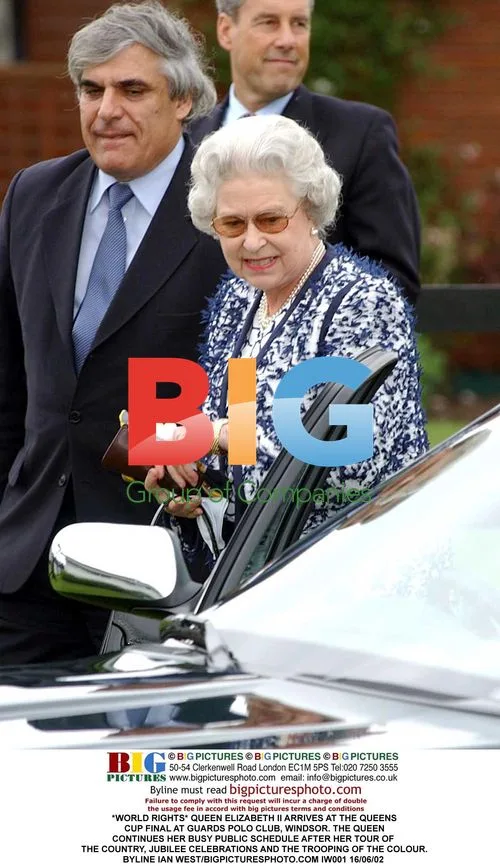 Queen Elizabeth II at Queen's Cup Final