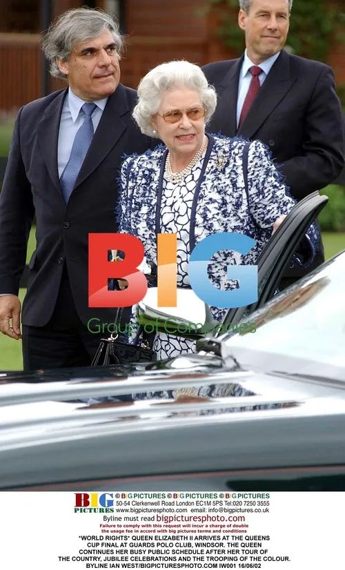 Queen Elizabeth II at Queen's Cup Final