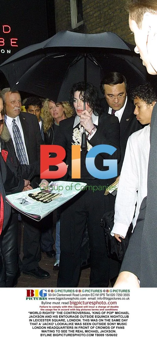 Michael Jackson at Equinox Nightclub, London