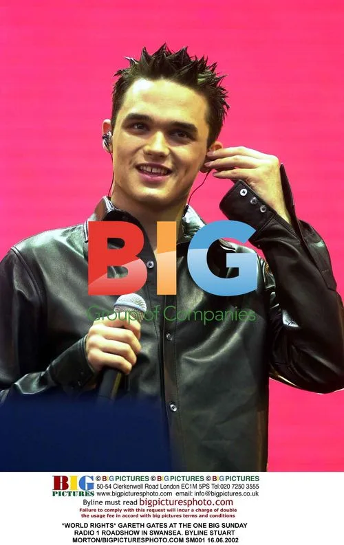 Gareth Gates at Radio 1 Roadshow in Swansea