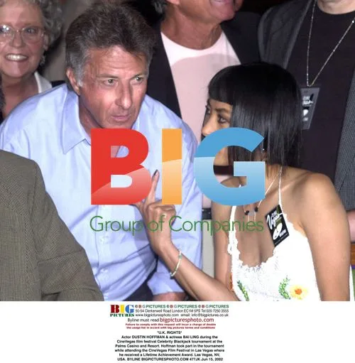Dustin Hoffman & Bai Ling at CineVegas Film Festival