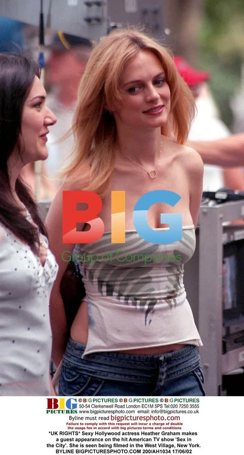 Heather Graham on 'Sex in the City' set