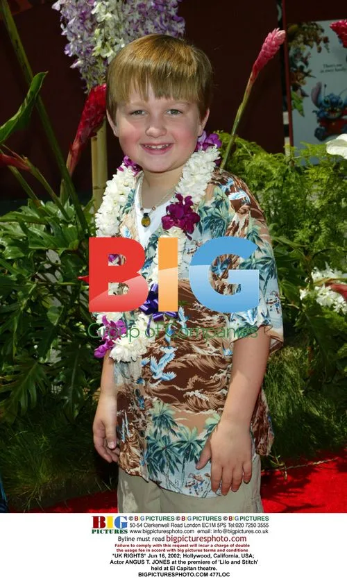 Angus T. Jones at 'Lilo & Stitch' premiere