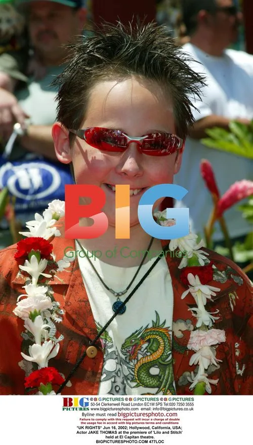 Jake Thomas at 'Lilo & Stitch' premiere