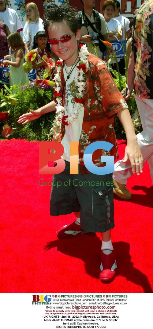 Jake Thomas at 'Lilo & Stitch' premiere