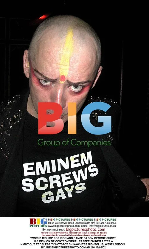 Boy George Shows Opinion of Eminem After Night Out