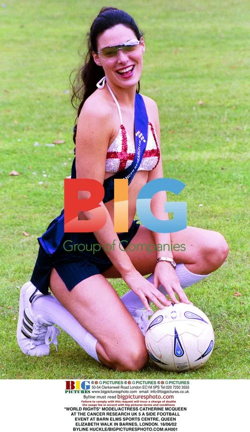 Catherine McQueen at Cancer Research 5-a-Side