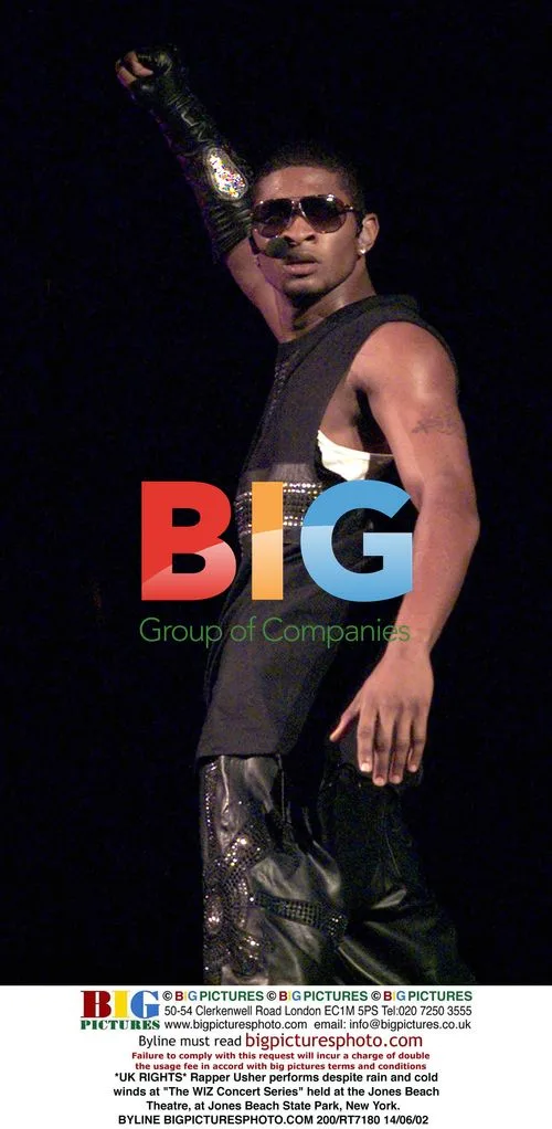 Usher performs at The WIZ Concert Series in New York