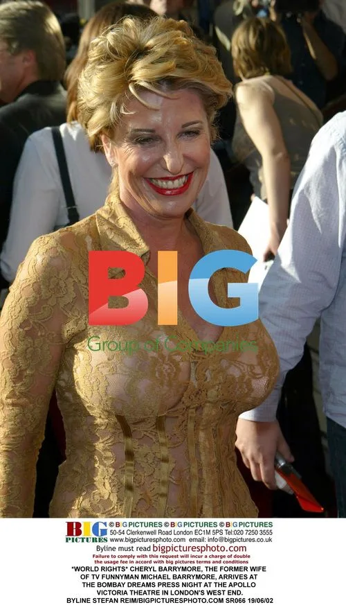 Cheryl Barrymore at Bombay Dreams Premiere