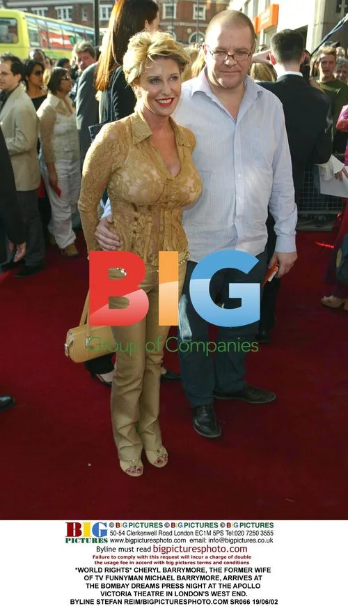 Cheryl Barrymore Arrives at Bombay Dreams Press Night