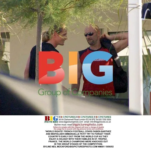 Barthez and Petit on Holiday in St. Tropez
