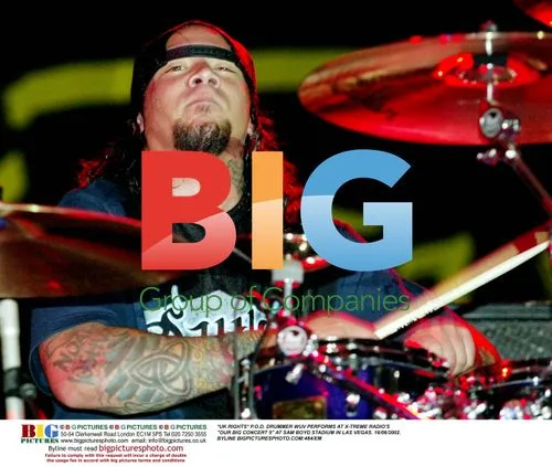P.O.D. Drummer Wuv Performs at Concert