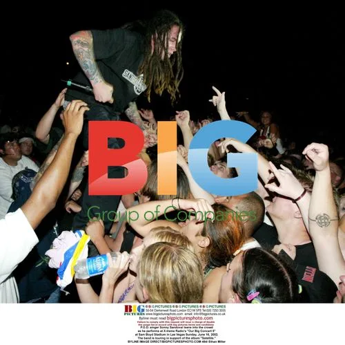 P.O.D. singer Sonny Sandoval performs in Las Vegas