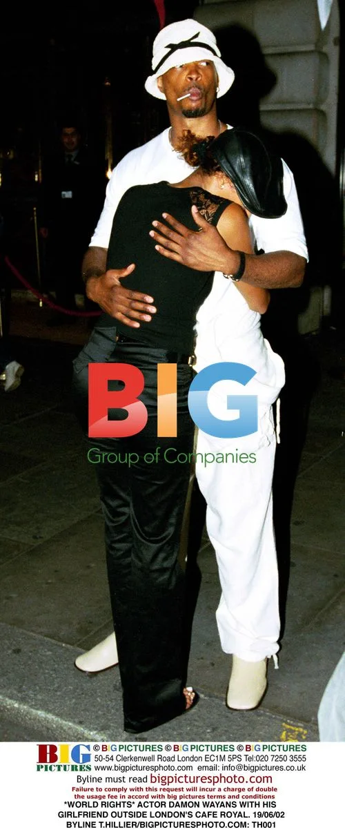Damon Wayans with Girlfriend in London