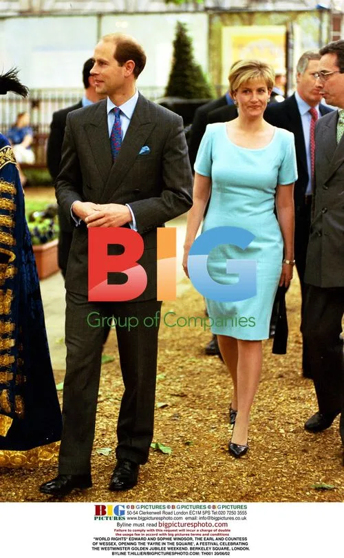 Edward and Sophie Windsor at Jubilee Festival