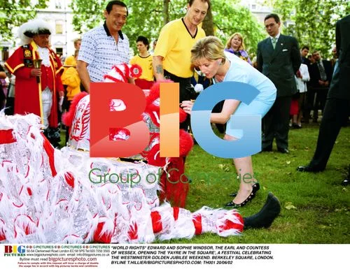Edward and Sophie Windsor at Westminster Jubilee