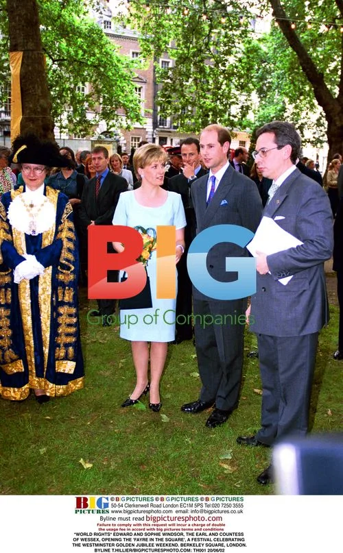 Edward and Sophie Windsor Open 'Fayre in the Square'