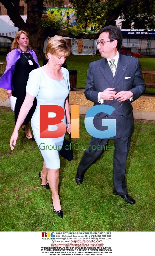 Edward and Sophie Windsor at Festival