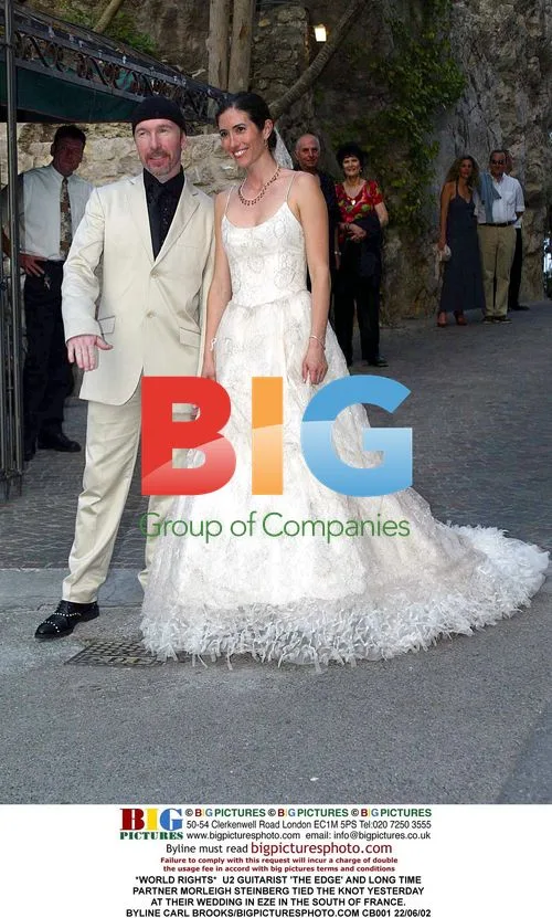 U2's The Edge marries Morleigh Steinberg in France