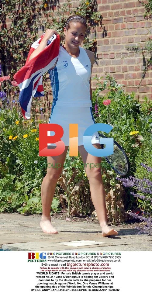 Brit Tennis Player Jane O'Donoghue Prepares for Wimbledon
