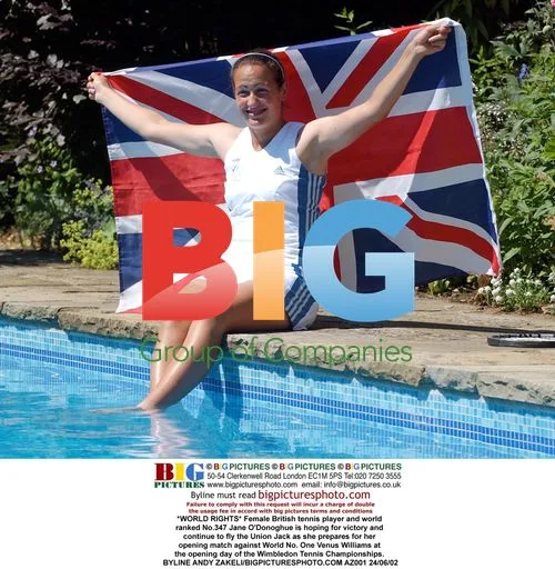 British Tennis Player Jane O'Donoghue Prepares for Wimbledon
