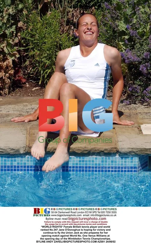 Jane O'Donoghue Prepares for Wimbledon Match