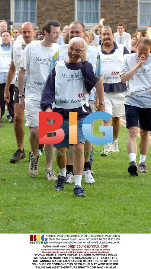 John Humphrys in Tug of War