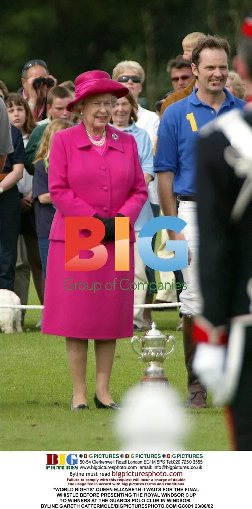 Queen Elizabeth II Presents Royal Windsor Cup