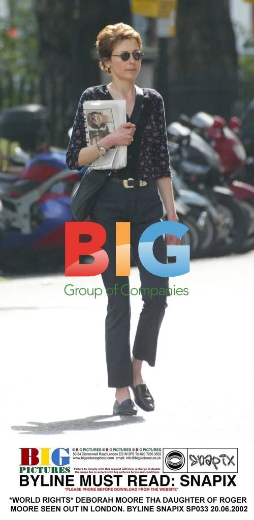 Deborah Moore, Roger Moore's Daughter, Out in London